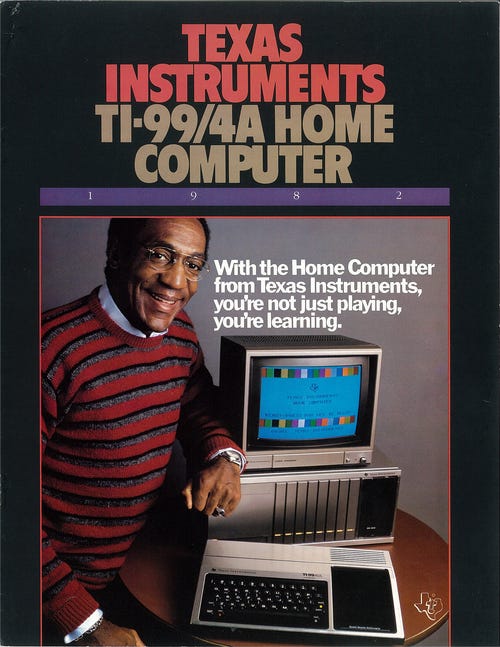 Texas Instruments TI99/4A - Classic Computer Brochures