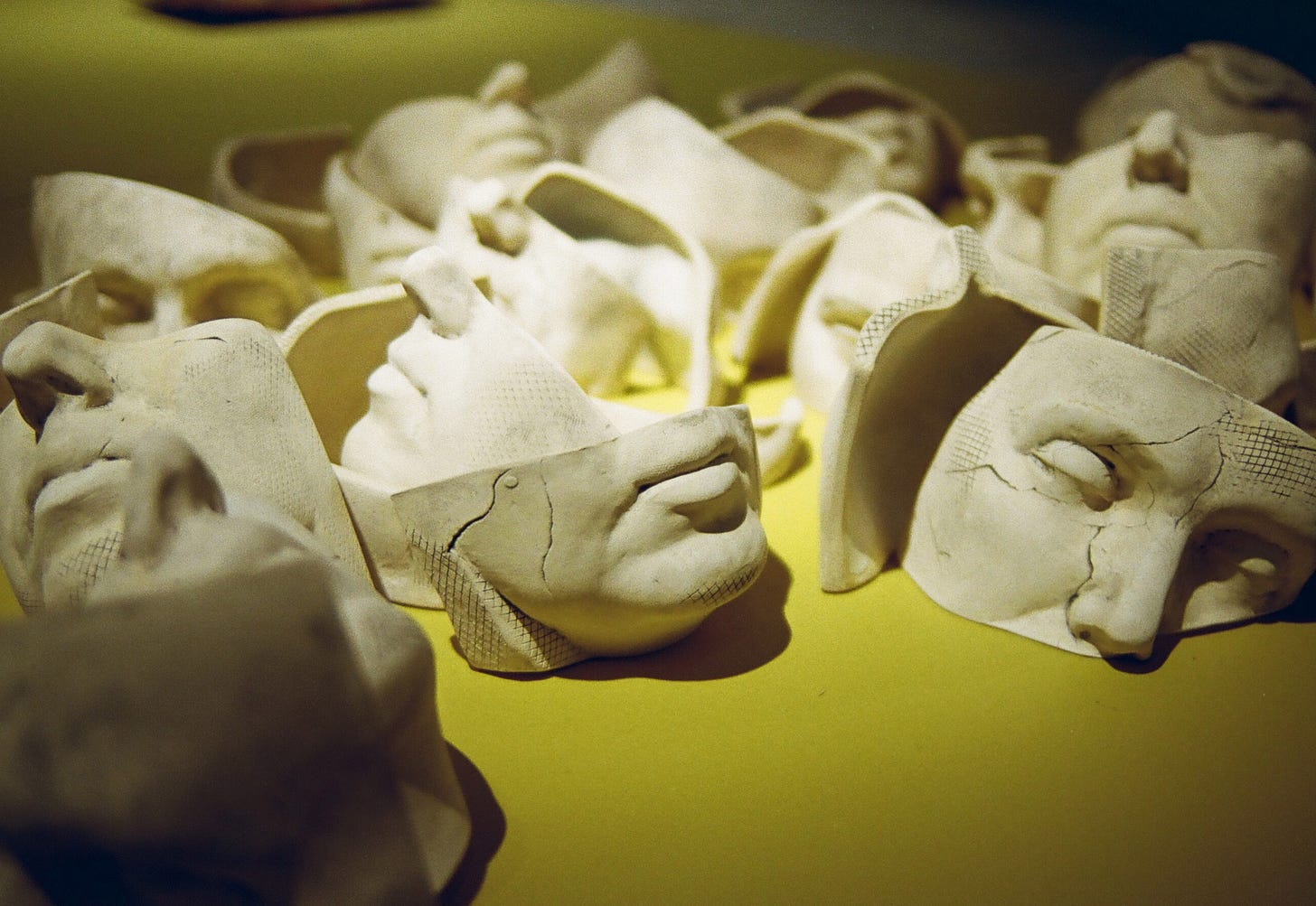 broken masks