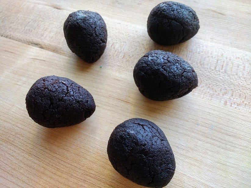  (yeah...they look a bit like chocolate turds.) 