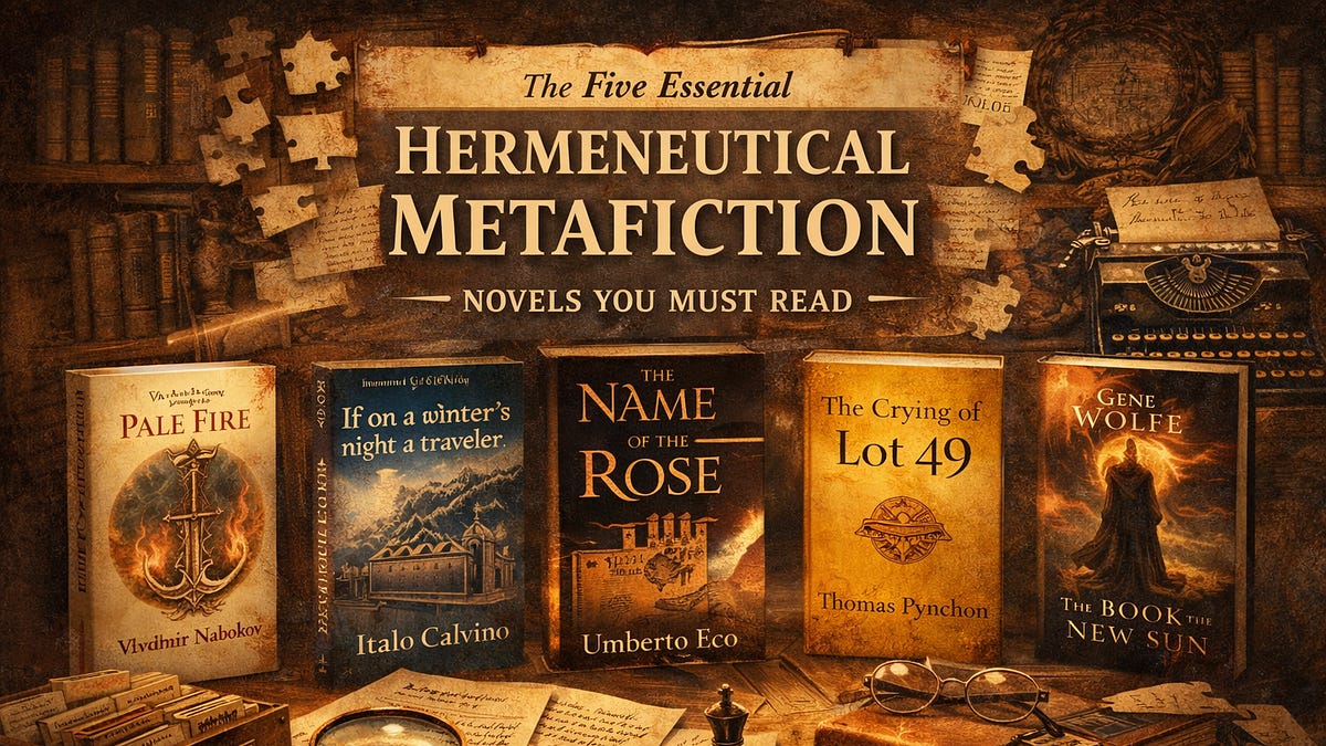 Metafictional The Five Essential Hermeneutical Metafiction Novels You Must Read