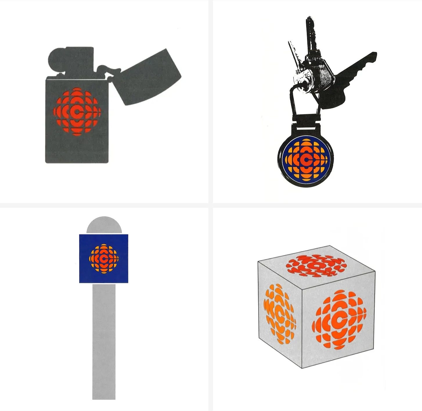 CBC Logo, 1974 - by Richard Baird - Logo Histories