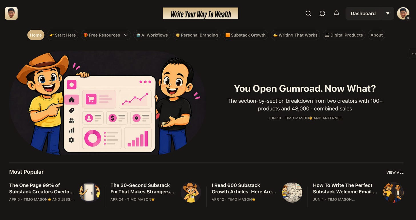 substack homepage substack homepage