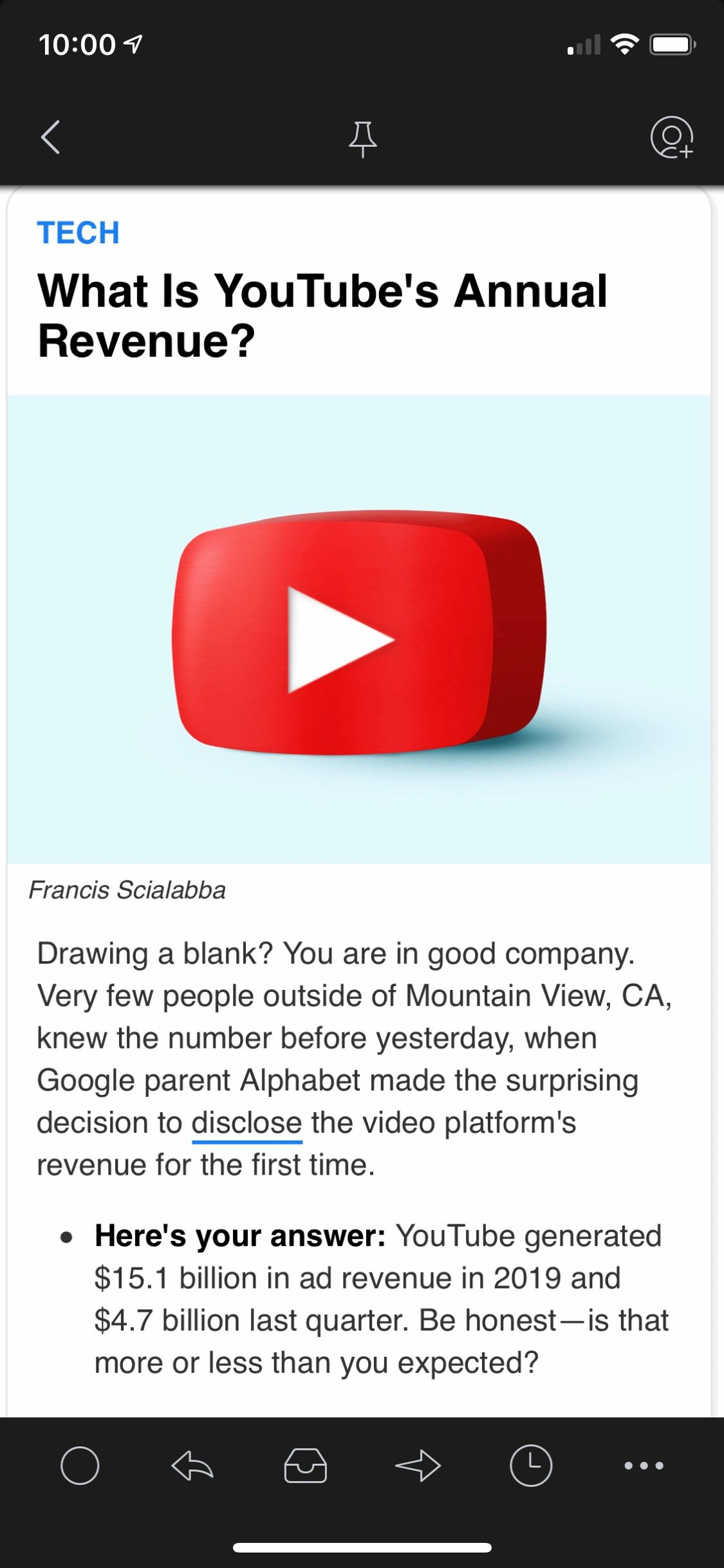 El newsletter que factura $13M USD anuales El newsletter que factura $13M USD anuales
