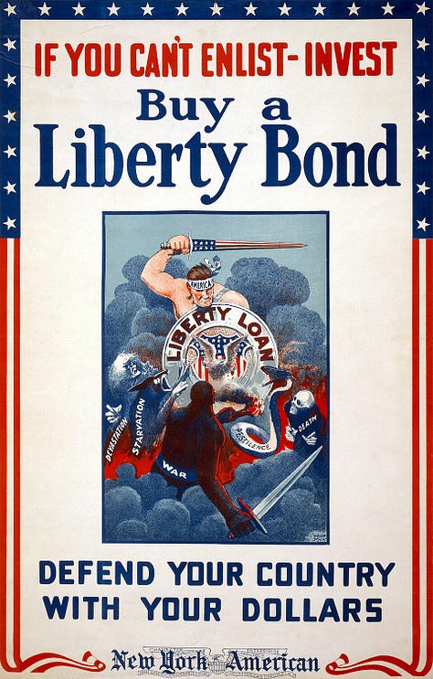 U.S. WWI propaganda posters
