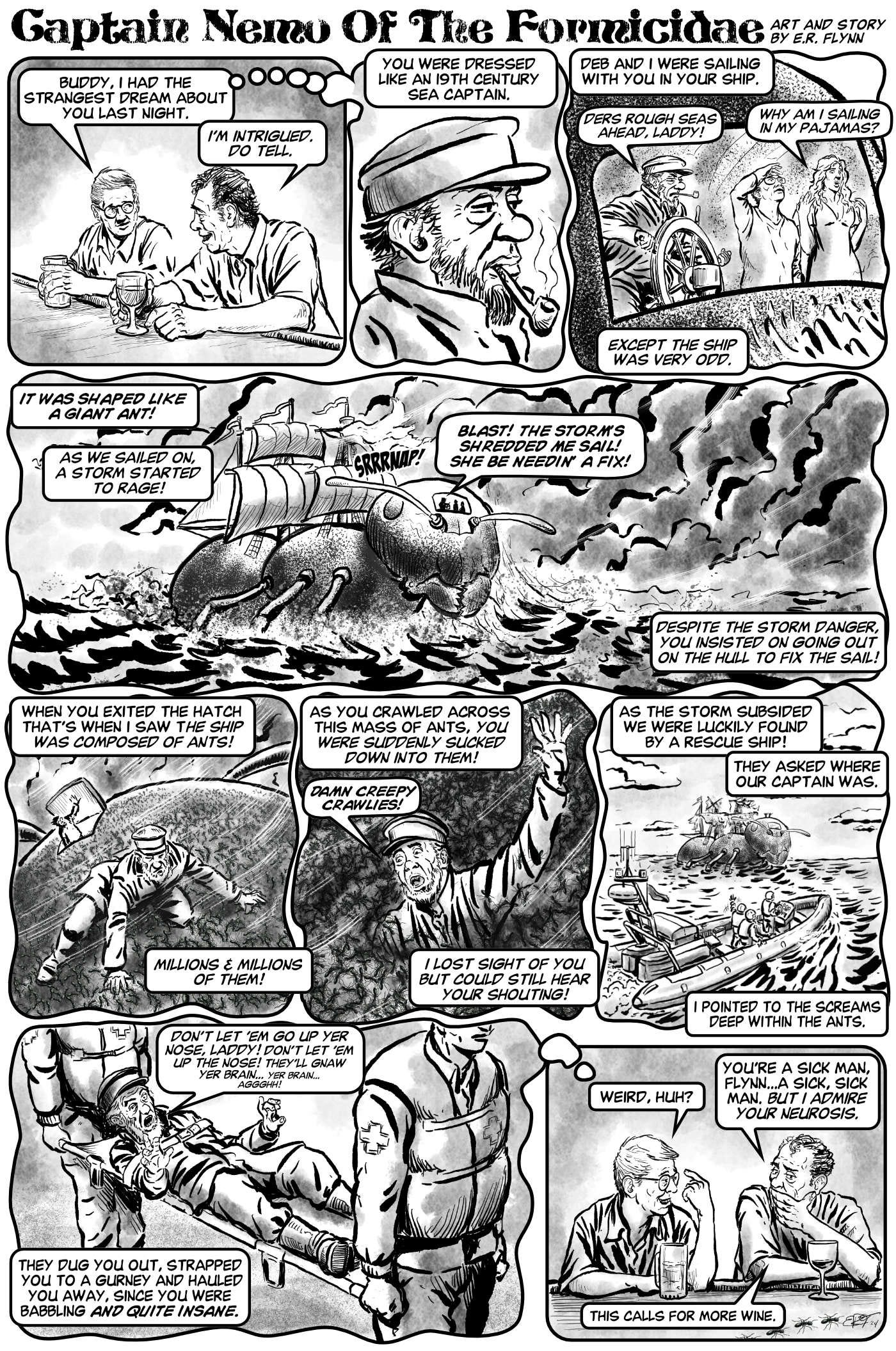 Nemo of the Ants Comic by E.R. Flynn