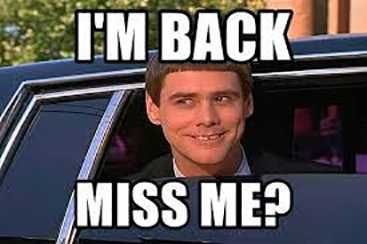 Im Back Meme Discover more interesting Comics, Humor, Im Back, Joker memes.  https://www.idlememe.com/im-back-meme-7/ | Im back meme, Im back, Memes
