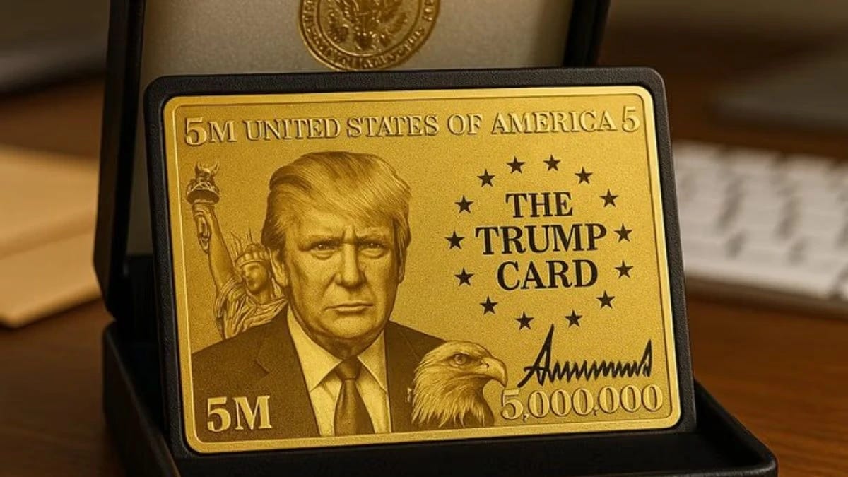 U.S. Launches $5 Million “Trump Card” Visa for Wealthy Investors - The Rio  Times