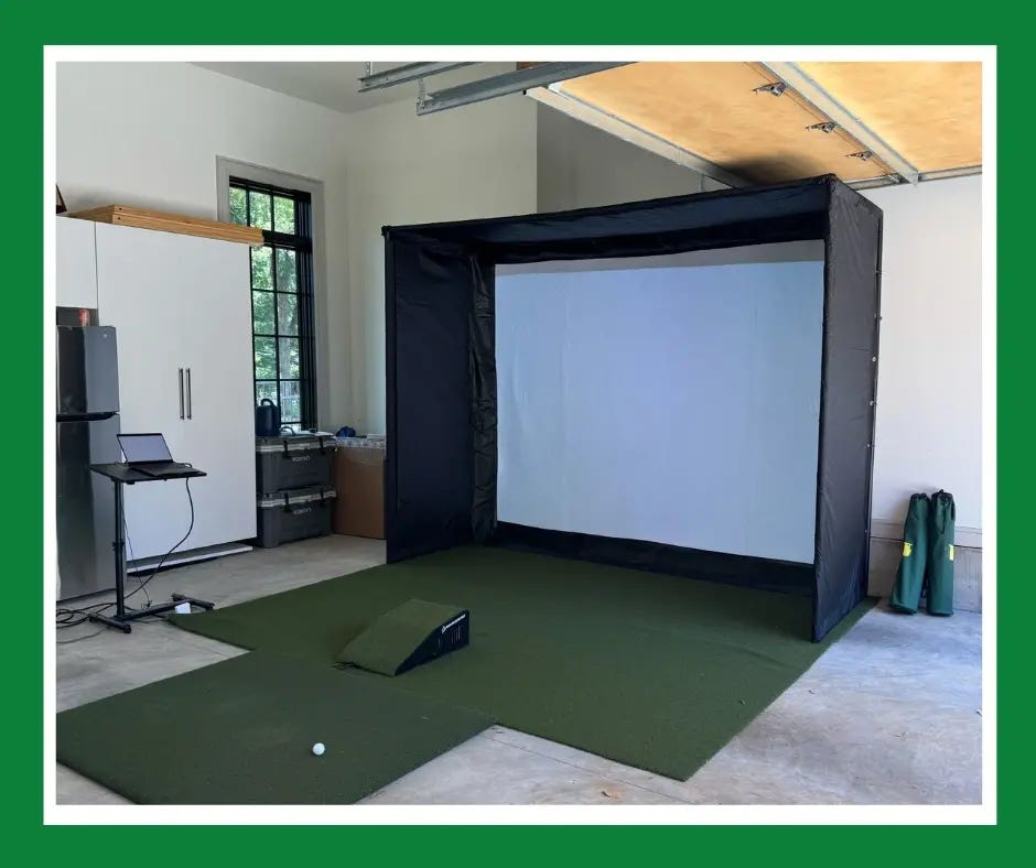 SwingBay Enclosure Golf Simulator Package
