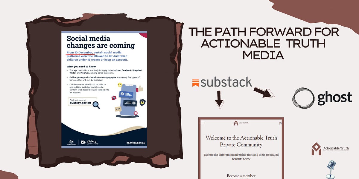 The path forward for Actionable Truth Media