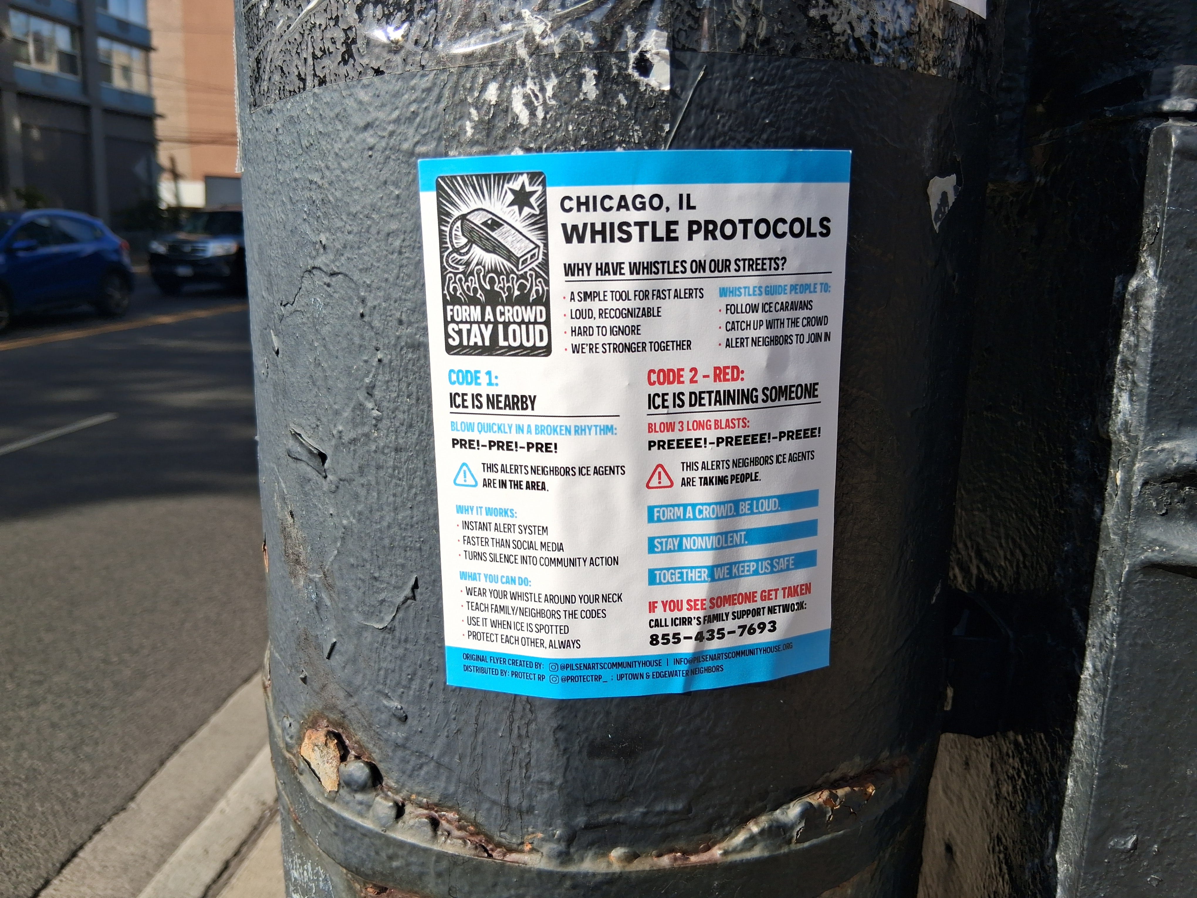 Anti DHS signs in Chicago - Michael Volpe Investigates