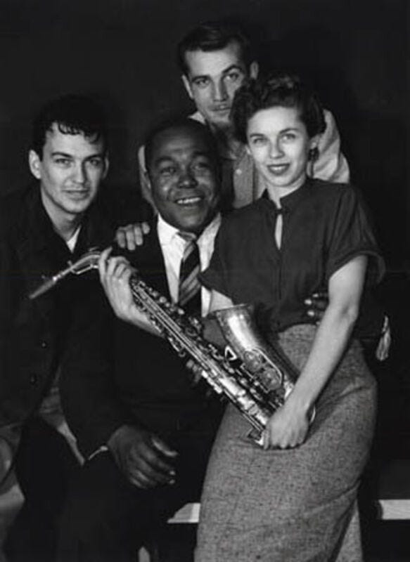 William Claxton | Charlie &quot;Bird&quot; Parker and his fans, Pasadena, 1952 |  Available for Sale | Artsy