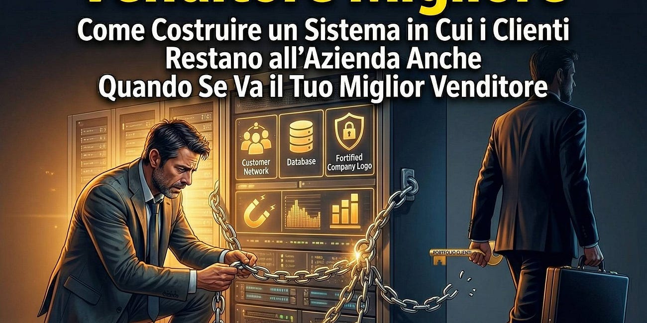 I Clienti Non Sono Tuoi. Sono del Tuo Venditore Migliore.