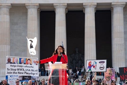 Tulsi Gabbard During Demonstration Rage Against Editorial Stock Photo -  Stock Image | Shutterstock Editorial
