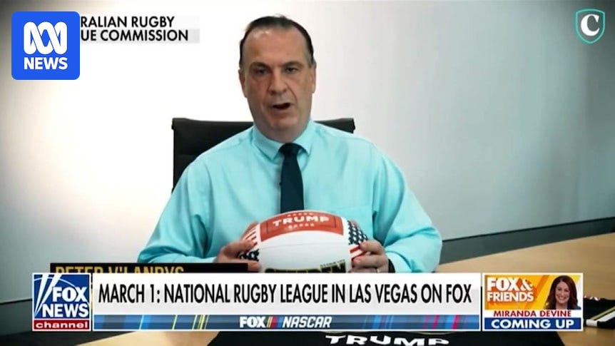 Peter V'landys invites Donald Trump to Las Vegas games - ABC News