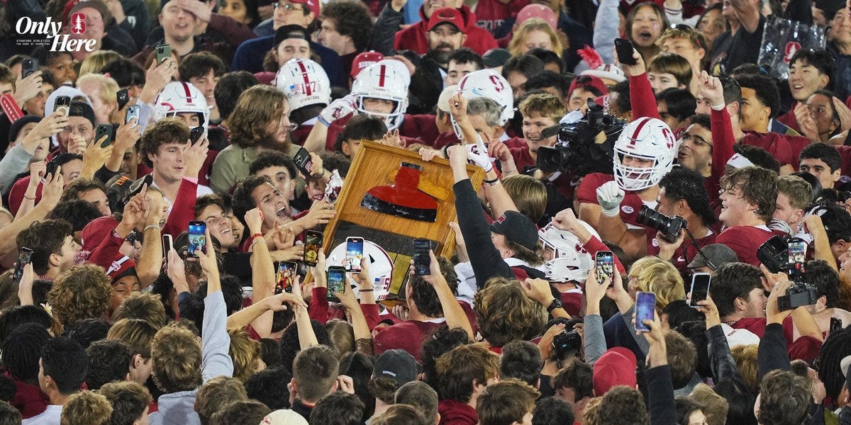 Stanford Shocks Cal, Ends Rivalry Streak with 31-10 Win