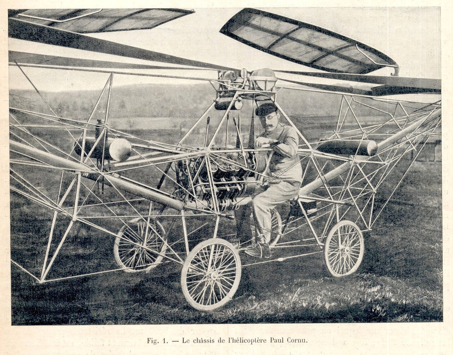 L'hélicoptère Paul Cornu - Gloubik Sciences