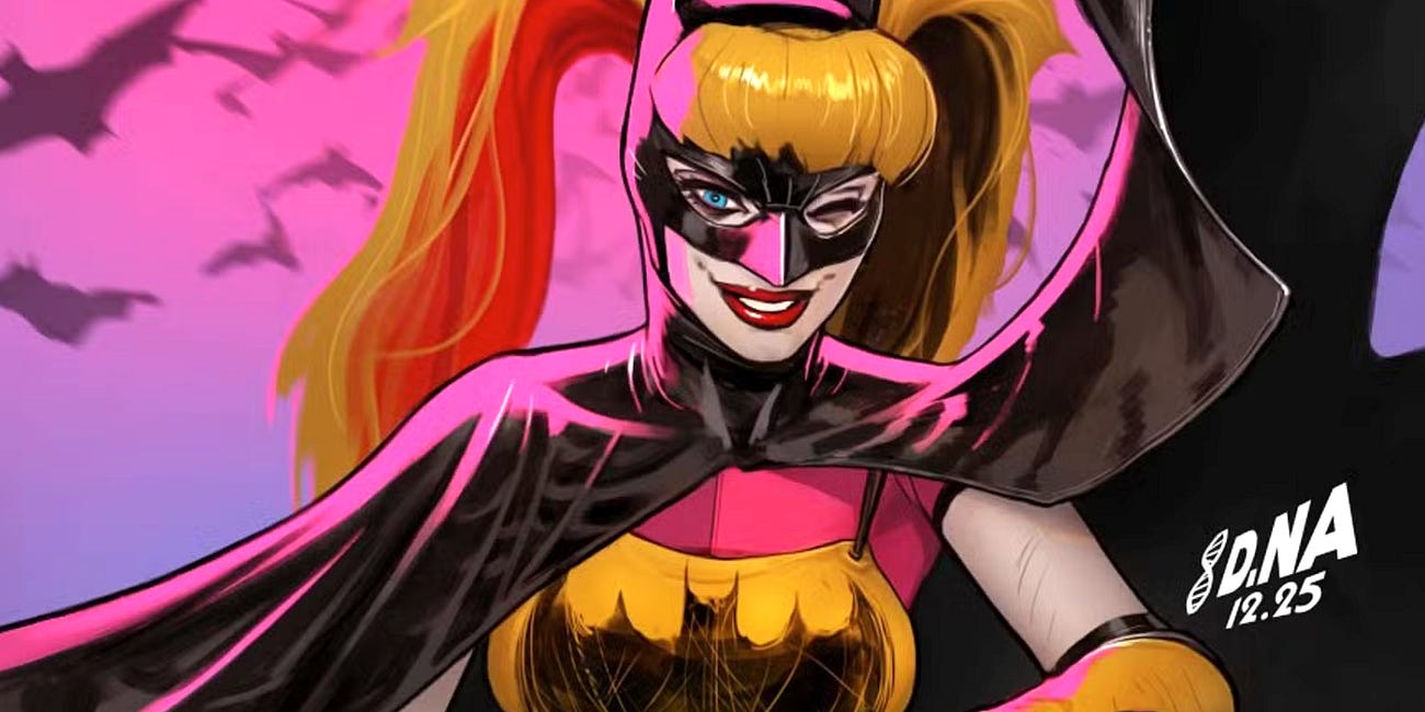 Seemingly Out Of Ideas, DC Comics Turns Harley Quinn Into "Batquinn"