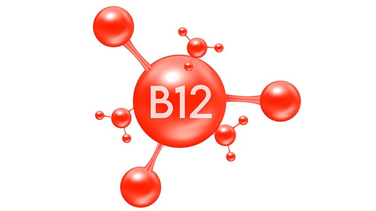 normal vitamin b12 levels brain health