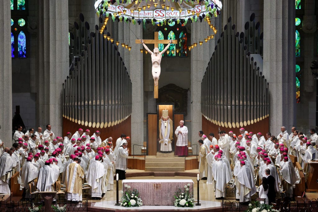 Pope Leo XIV celebrates Mass at the Sagrada Familia Pope Leo XIV celebrates Mass at the Sagrada Familia