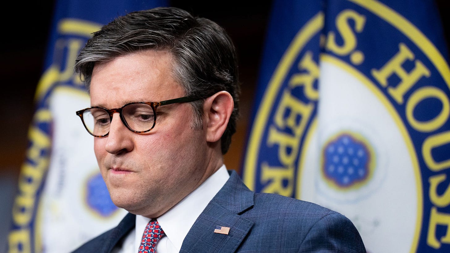 Republicans panic about post-Mike Johnson meltdown