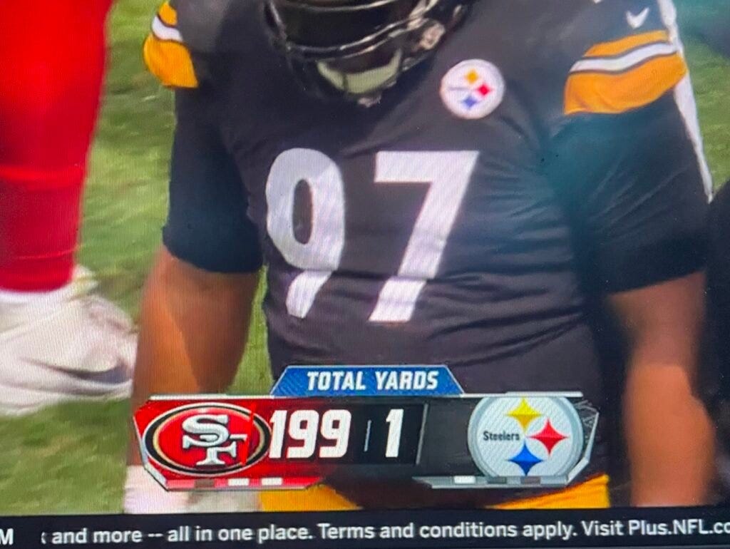 Steelers vs Niners 200-1 Steelers vs Niners 200-1