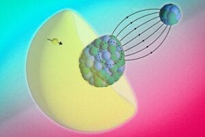 radium atom illustration