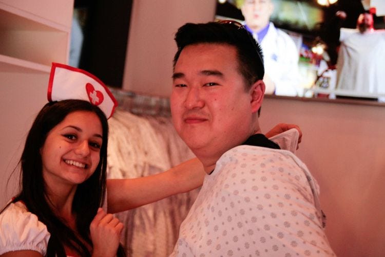 Heart Attack Hospital Gown Me Heart Attack Hospital Gown Me