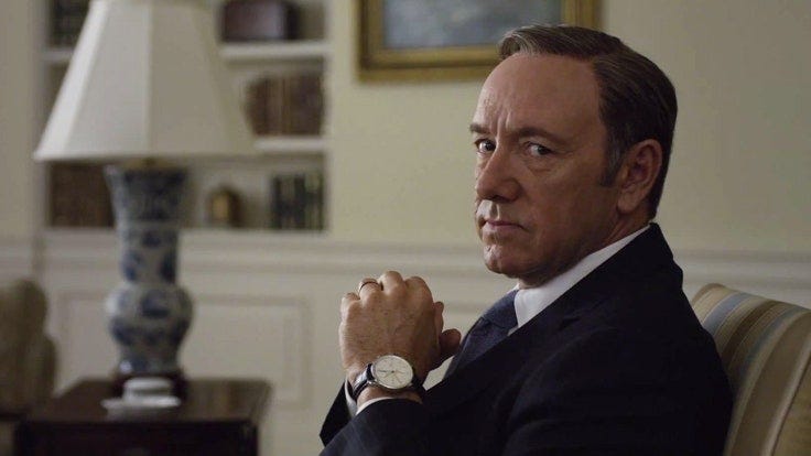 House of Cards : la compilation des impitoyables leçons de Frank Underwood  | Vanity Fair