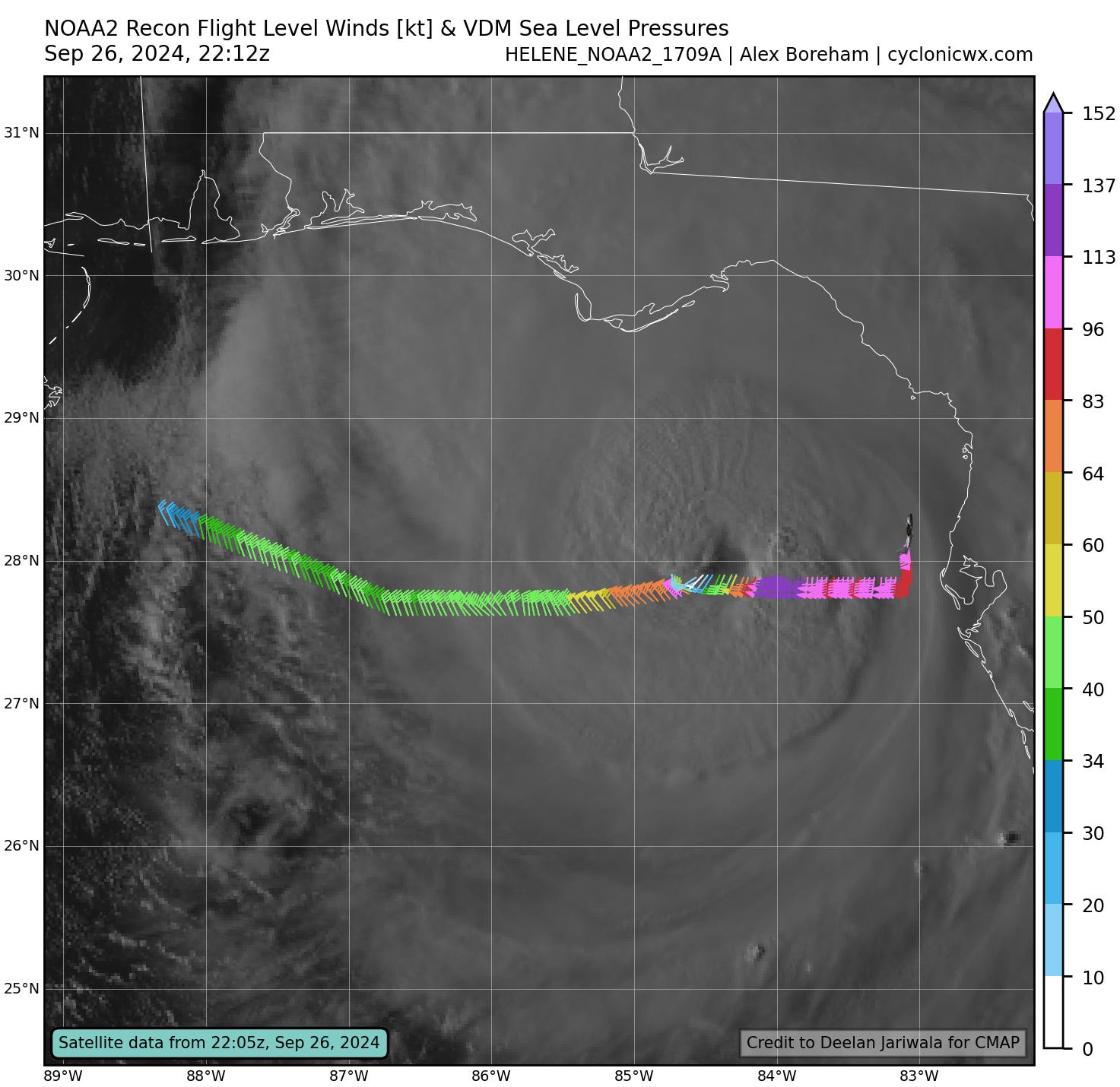 WeatherTiger's Hurricane Helene Landfall Live Blog [Final Post: 1
