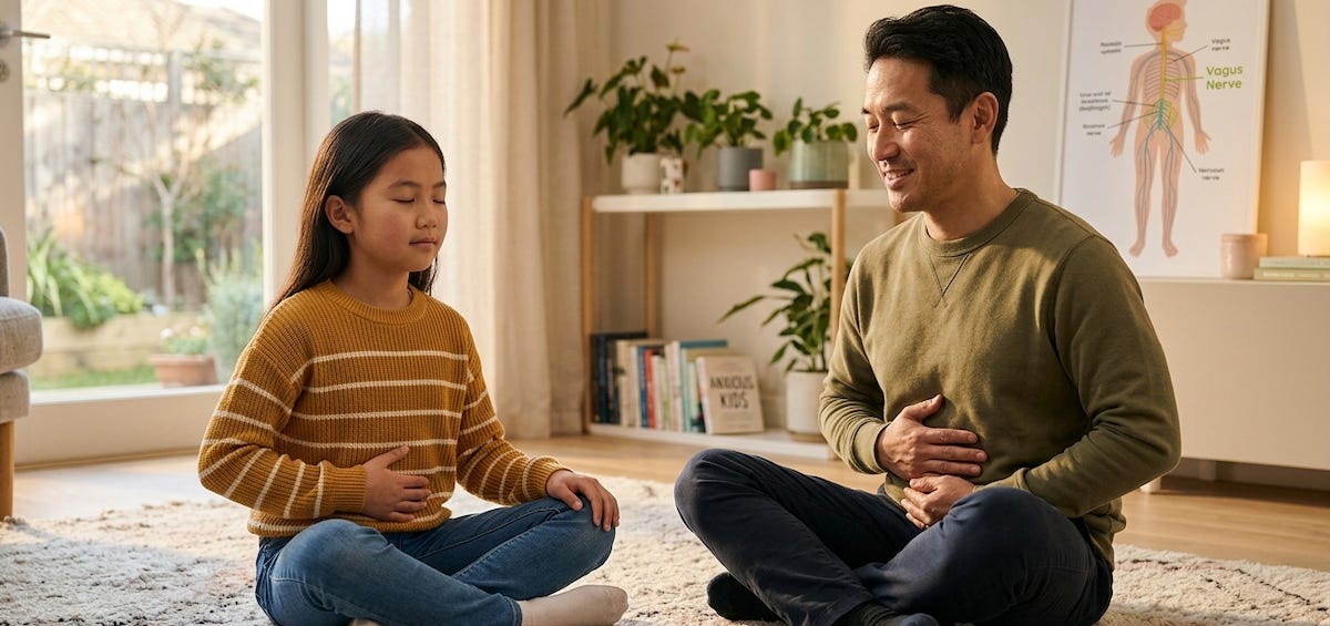 how to calm an anxious child