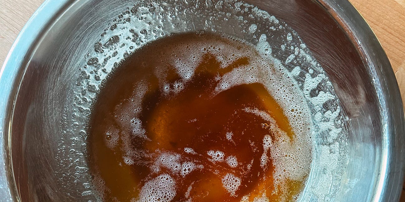 sweet & salty cinnamon whipped brown butter