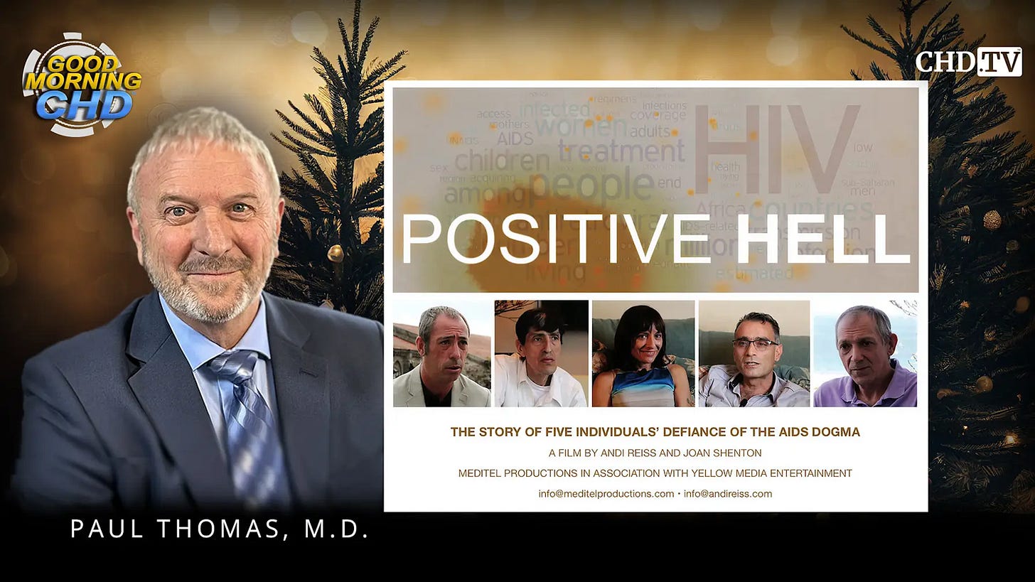 HIV/AIDS and COVID — Same Playbook, Same Horrific Results: Positive Hell - Joan Shenton Movie.