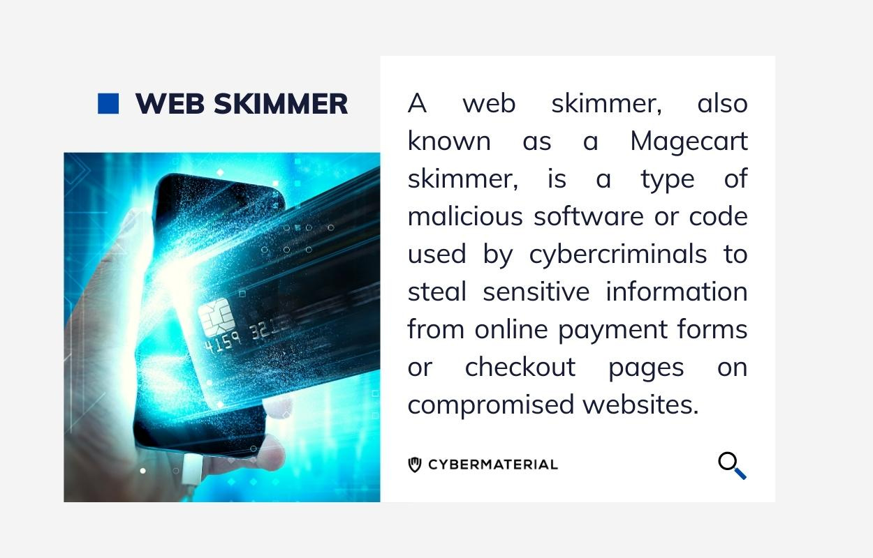 What’s a Web Skimmer? (Malware) - CyberMaterial