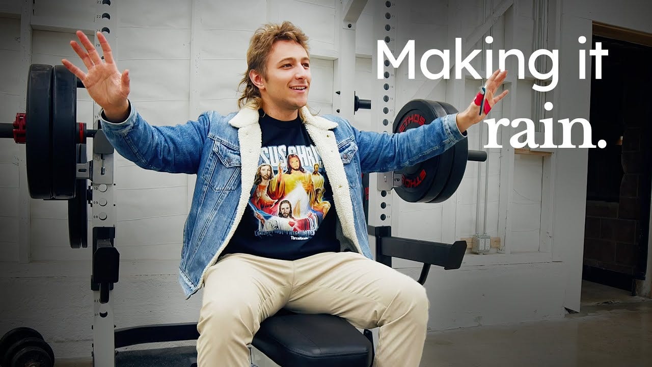 Augustus Doricko: Making it Rain Augustus Doricko: Making it Rain