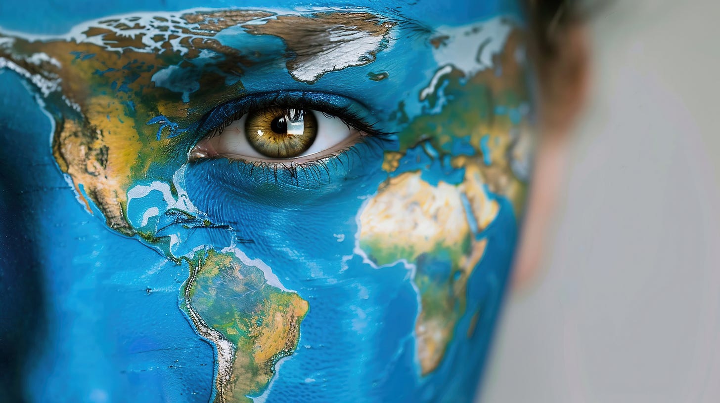 A person with a map on their face

AI-generated content may be incorrect.