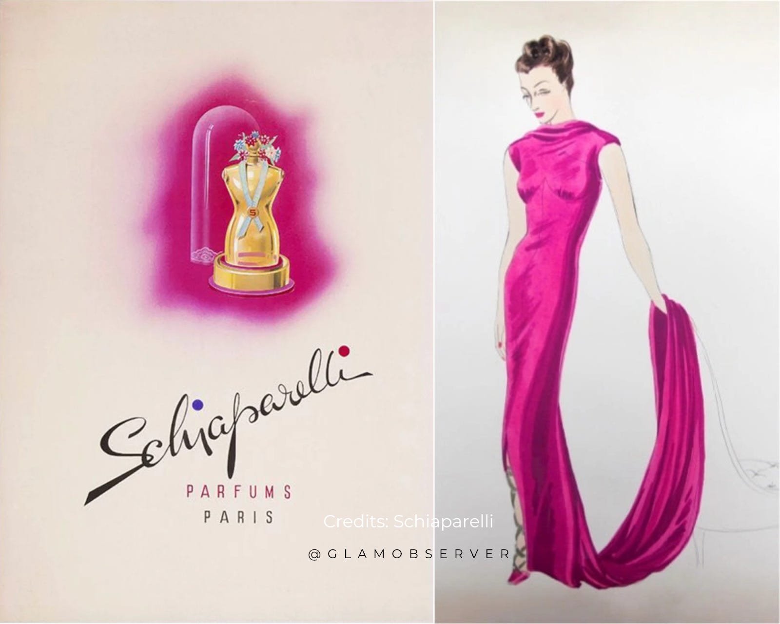 elsa schiaparelli shocking pink dress Schiaparelli's Shocking Pink: Why did Elsa choose this color and why is it  called like that?