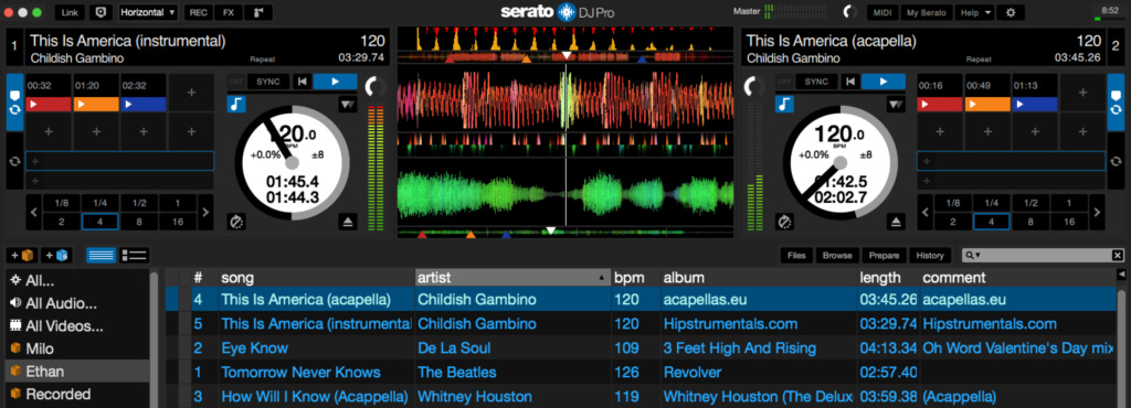 "This Is America" in Serato "This Is America" in Serato