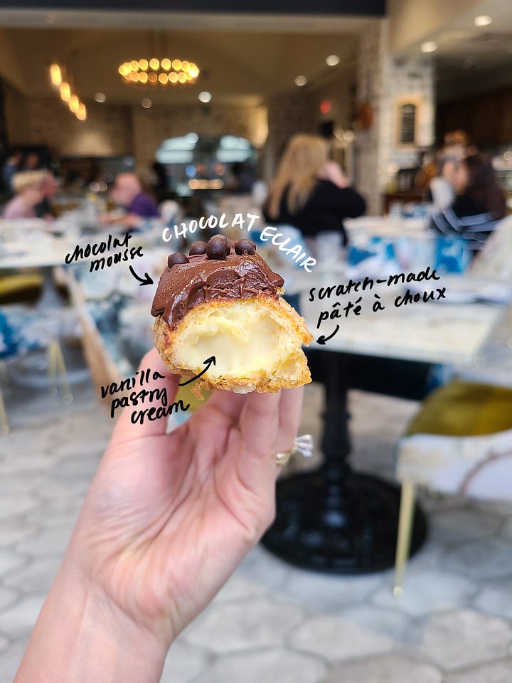 Coquette Charlotte pastries
