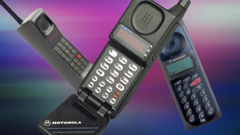 The Golden Age of Motorola Cell Phones