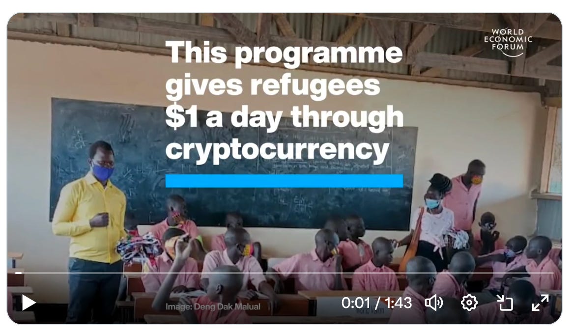 Could cryptocurrencies be harnessed for provide universal basic income?