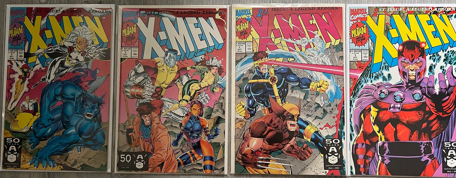 Jim Lee X-men covers : r/comicbookcollecting