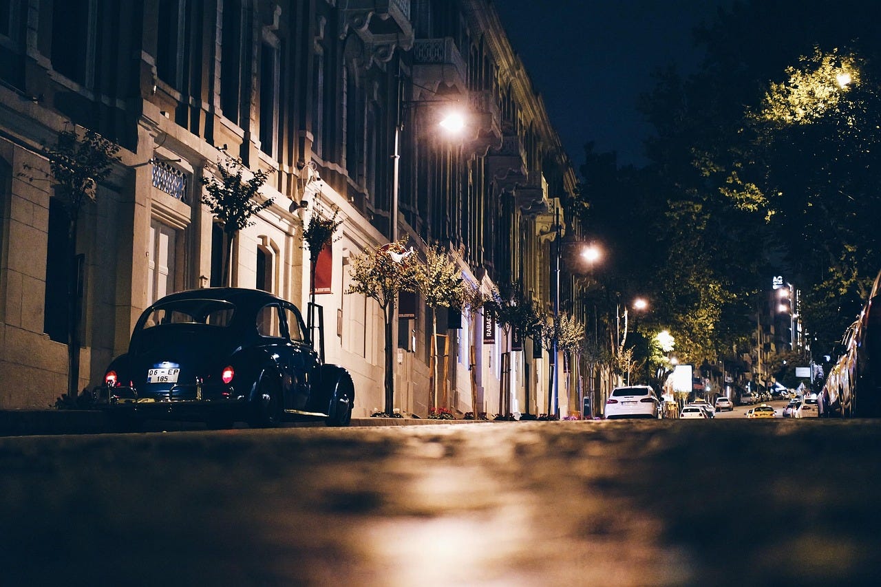 City, Cars, Night image