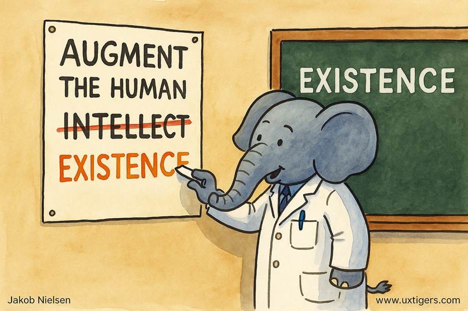 Cartoon of an elephant wearing a lab coat pointing at a sign

AI-generated content may be incorrect.
