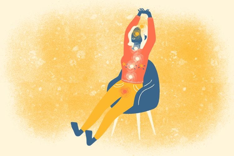 Body affects the mind, too!