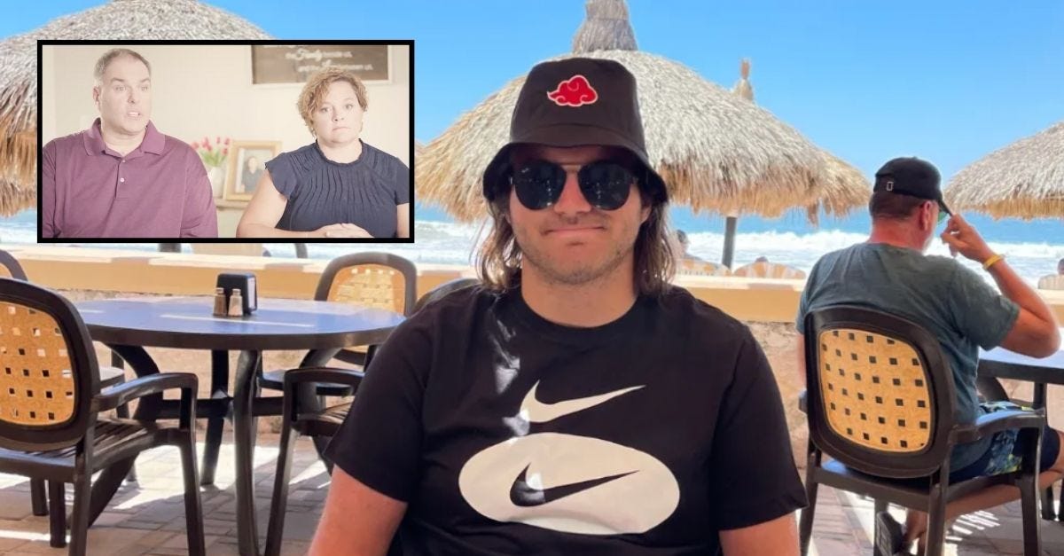 Background: Cole Schmidtknecht (Patient Protector). Inset: Bil Schmidtknecht, Shanon Schmidtknecht (Patient Protector).