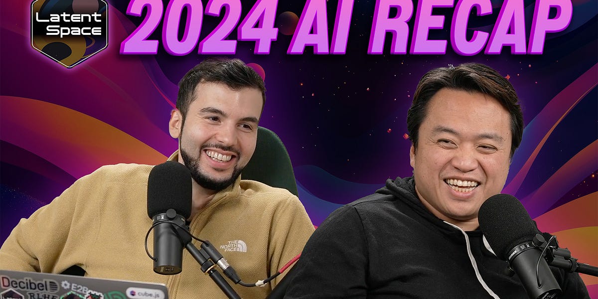 Latent Space Podcast reviews 2024, highlights AI engineering growth