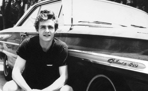 Dean posing with a Galaxie 500