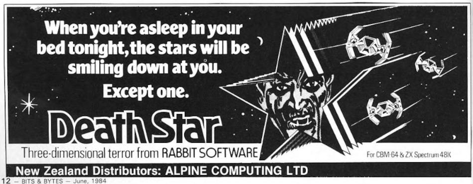 Rabbit Software's Death Star - Computer Ads from the Past