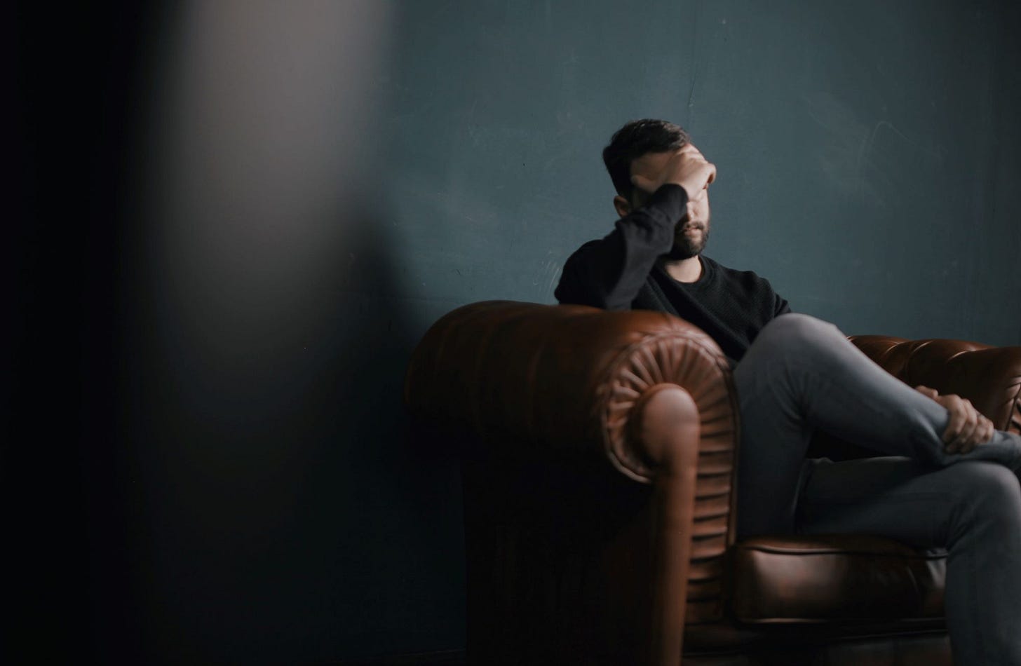 Bad Days - unhappy man
