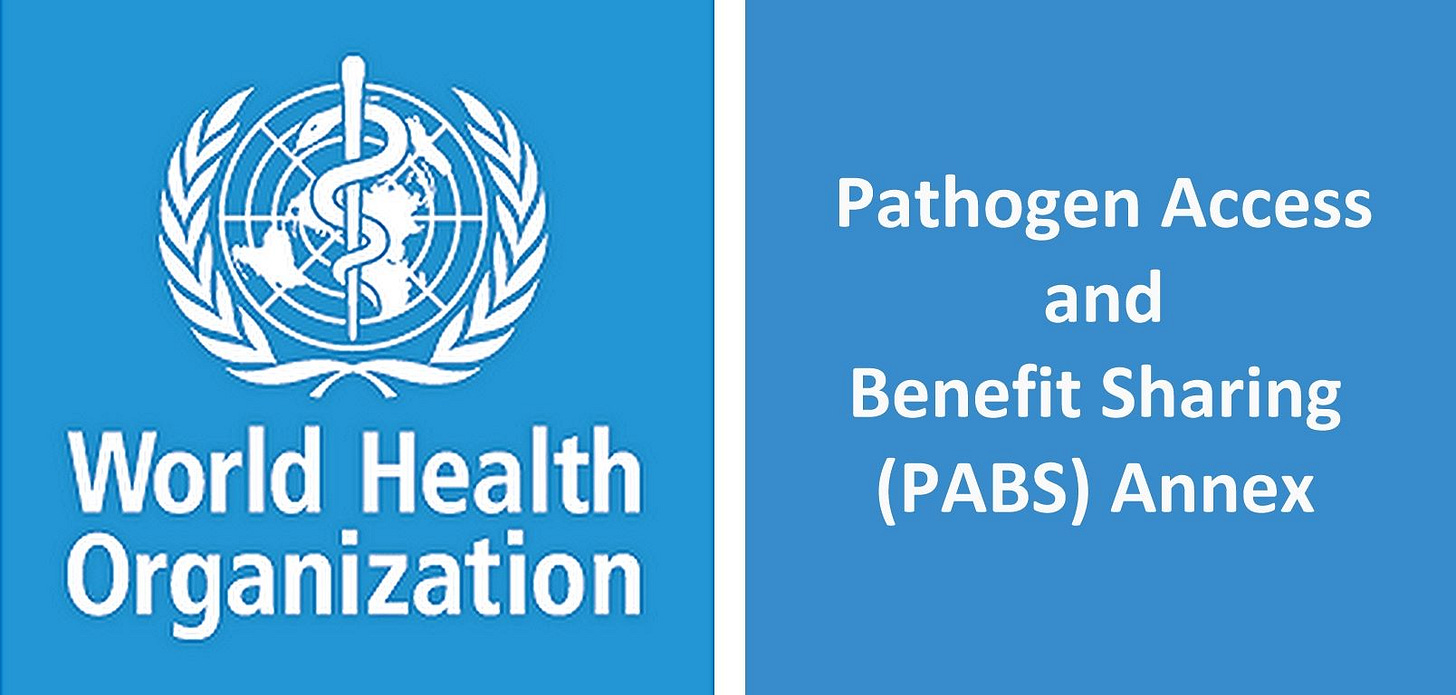 World Health Organization & PABS Annex